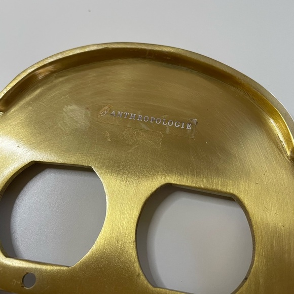 NWOT Anthropologie Adelaide Double Outlet Cover - Picture 9 of 11